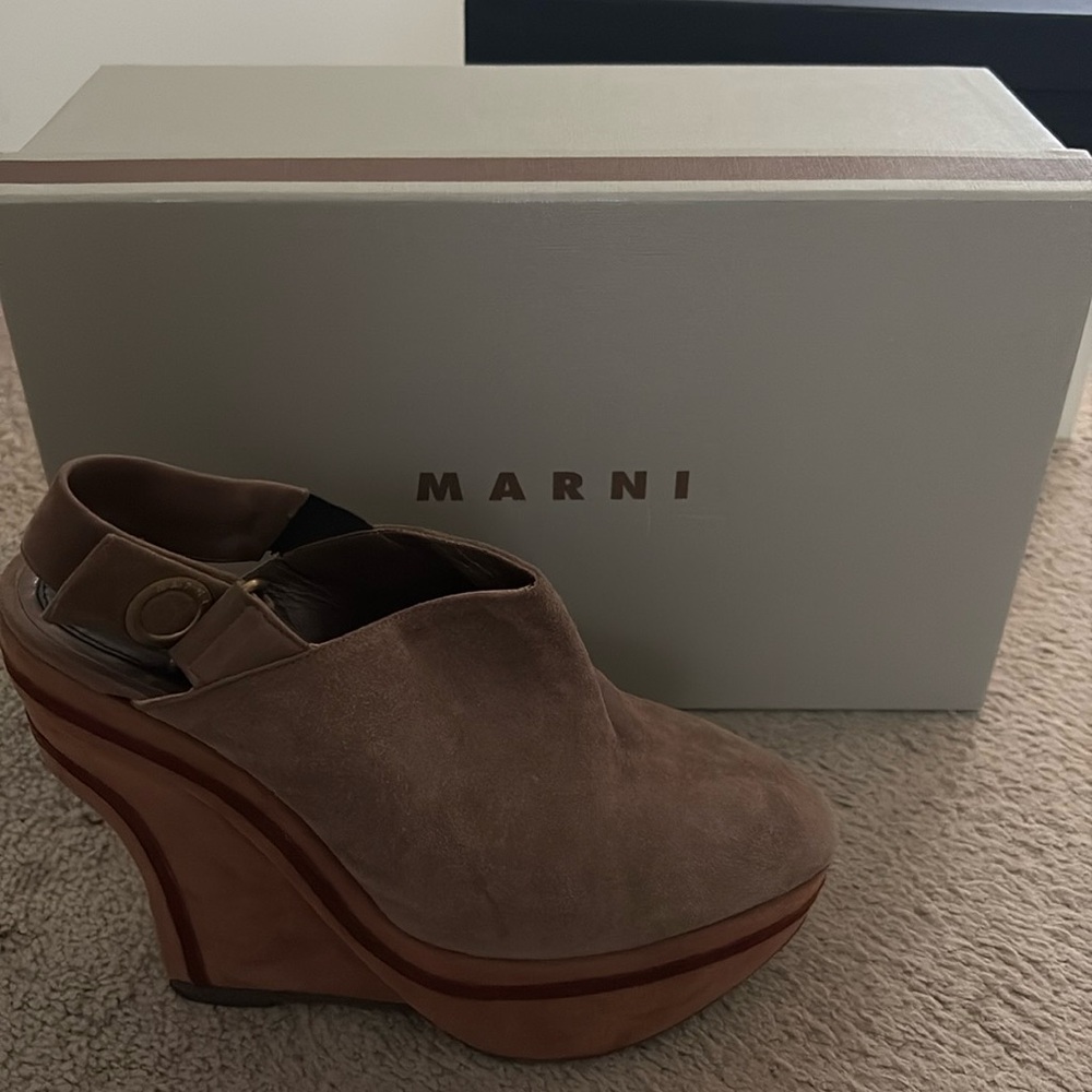 Marni Sandals in Suede